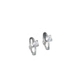 925 Sterling Silver Earrings Personality Earrings for Women Fashion Zircon Jewelry Gift