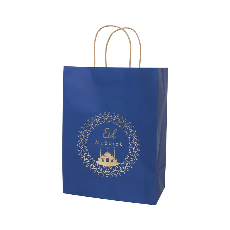 623112 Gift Wrapping Bag Art Card 25*13*33cm Festival Celebration Eid Mubarak Ramadan Eid Decoration Party Supplies PartyMaker