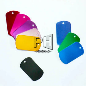 Wholesale Personalized Dog ID Tags Customized Custom Engraved Cat Pet Name Phone Aluminum Round Identity Plate