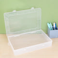 Wholesale Stationery Plastic Ring Binders Office Filing Folders Files Stationery Box File A4 CLIPBOARD PP Case With Handle
