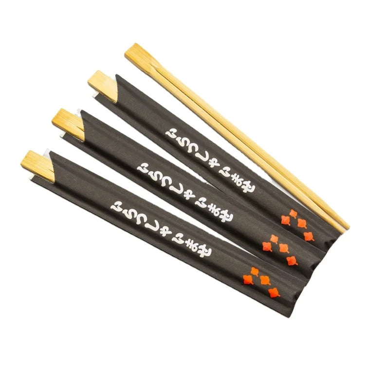 Wholesale Custom Chopstciks Printed Logo Bulk Chopsticks Disposable Bamboo Chopsticks Sushi Bamboo Chopsticks Hashi Chopstick Q1