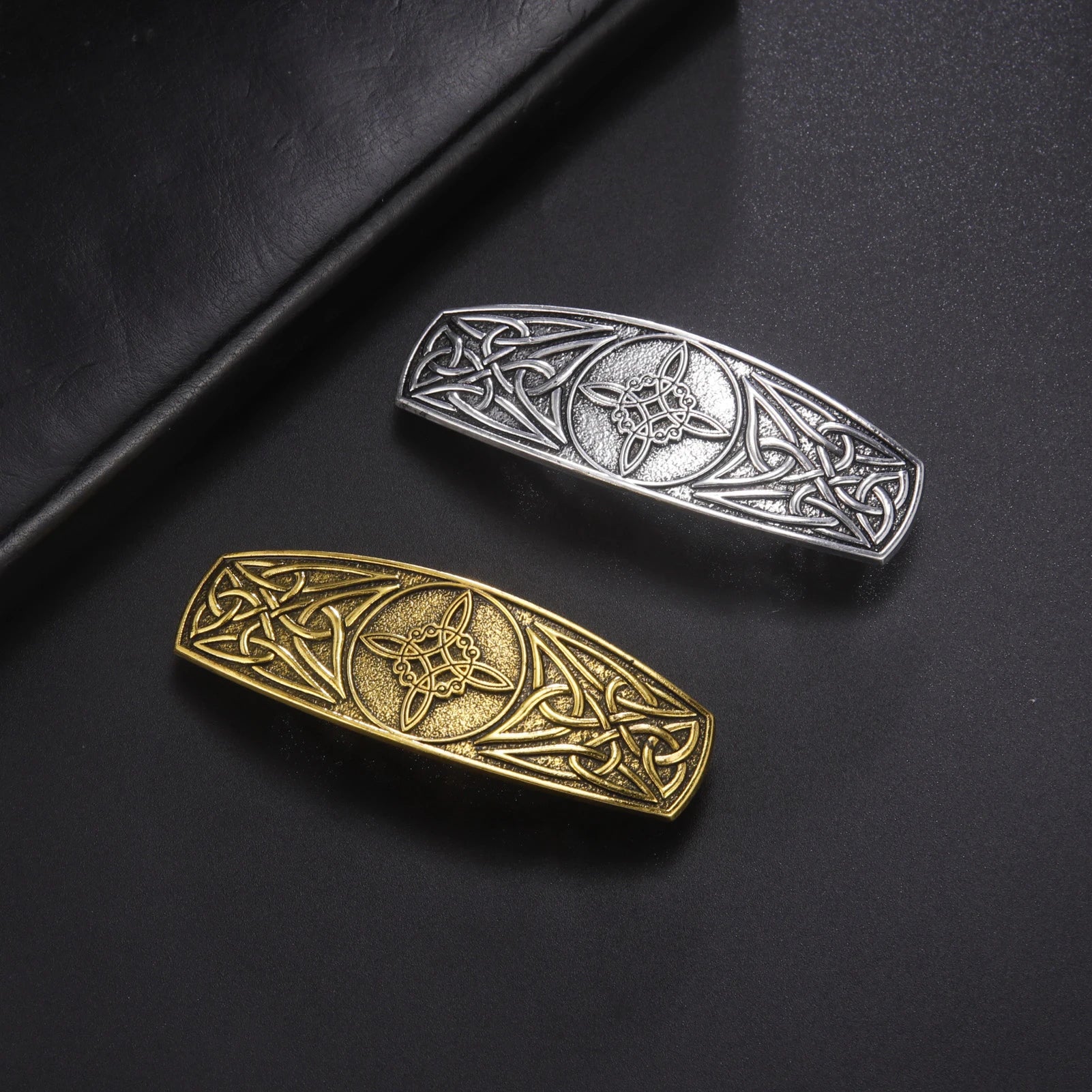 Witch Knot Hair Clip Celtic Knot Hairpins Hairwear for Women Vintage Wicca Amulet Jewelry Hair Accessories Birthday Gifts