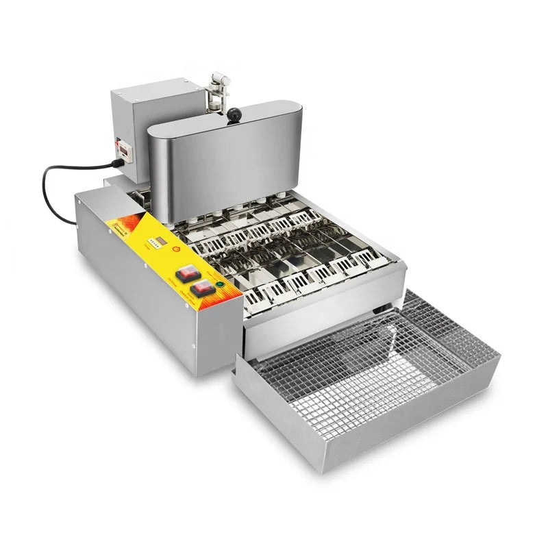 Automatic Donut Fryer Machine Electric Doughnut Maker Commercial Donuts Machine for Bakehouse Catering Industrie 220V/110V