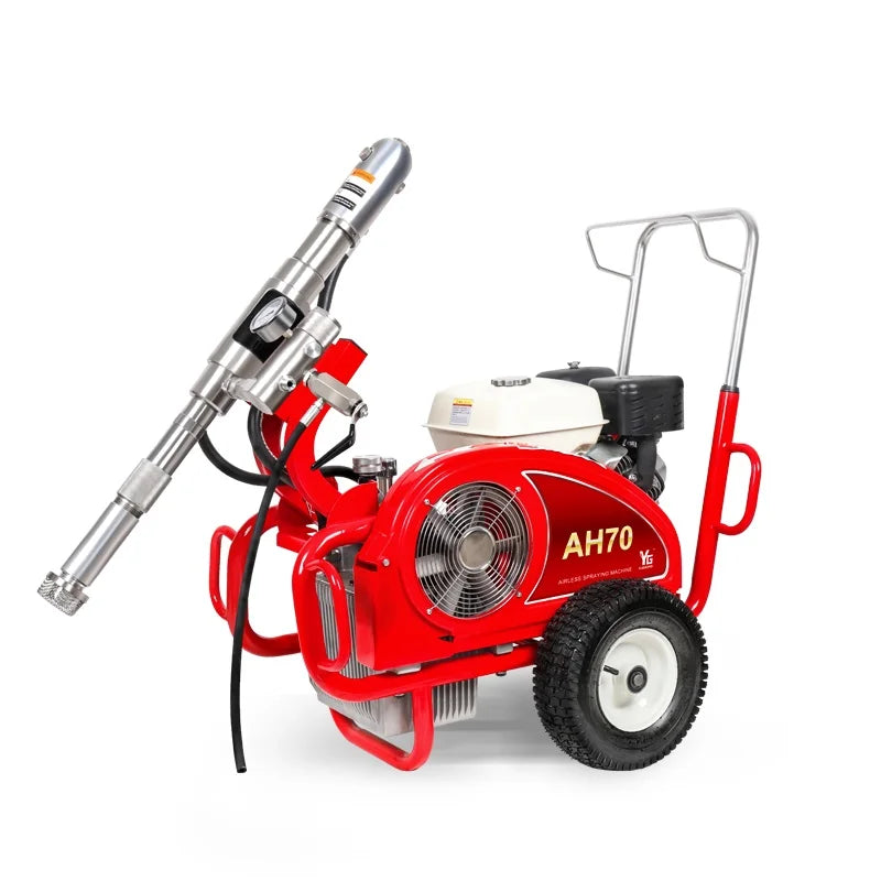 Gasoline Electric Waterproof Acrylic Powder Wall Putty Airless Paint Sprayer Gypsum Gelcoat White Cement Putty Spray Machine