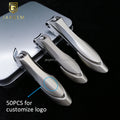 Stainless Steel Zinc Alloy Nail Clipper Set 3PCS Manicure Care Tools Nail Cutter Set Gift Kit