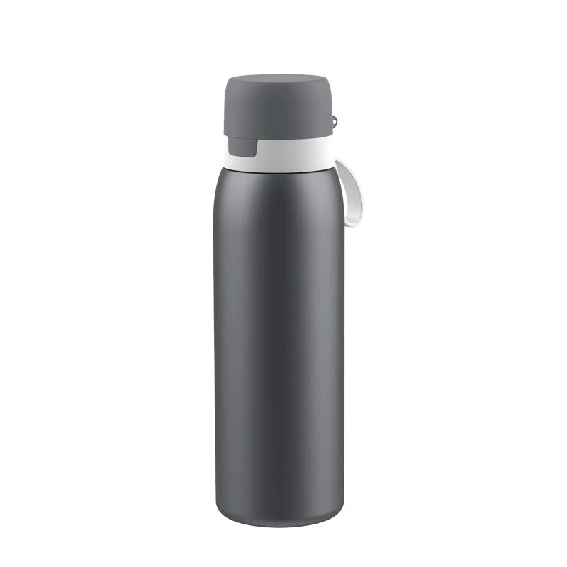 Superior Quality Stainless Steel Water Bottle Activated Carbon Filtration for Chlorine Removal Portable Outdoor Household Use
