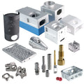 Custom High Precision 5 Axis Spare Accessories Metal Aluminum Cnc Machined Turning Milling Machining Parts