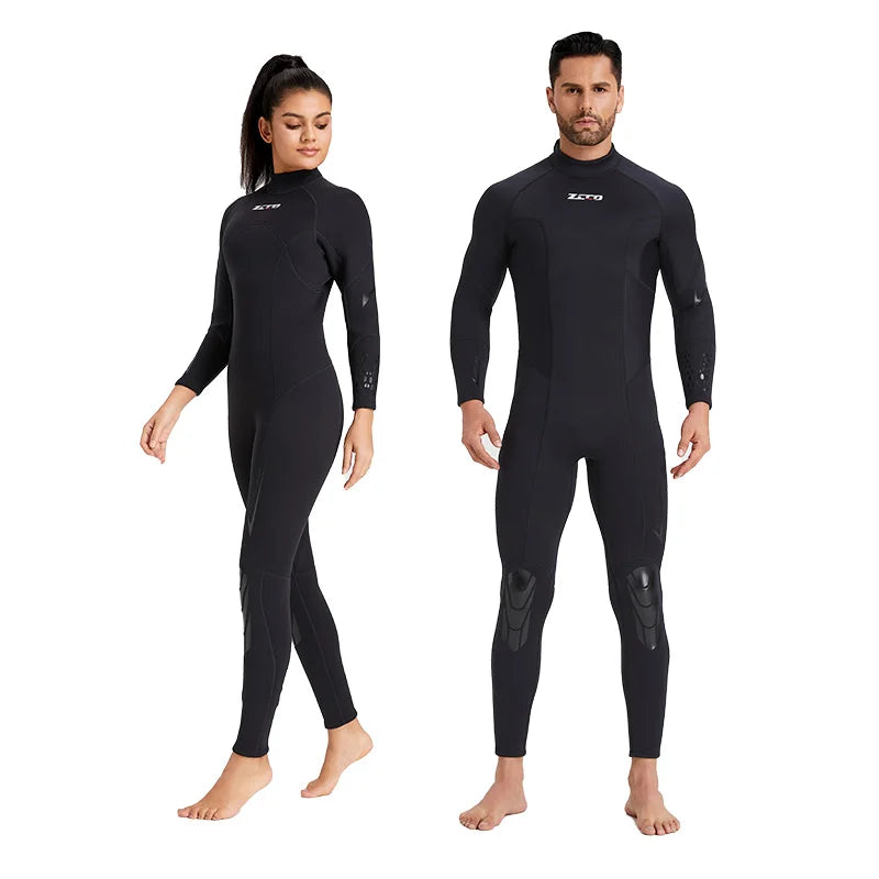 3Mm Custom Logo Women Men Black Full Body Diving Wet Suit Price Triathlon Canyon Spear Fishing  Freediving Wetsuit
