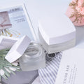 Square Face Cream Bottle 20g 50g Frosted Eye Cream Glass Empty Bottle Cosmetic Packaging Jar