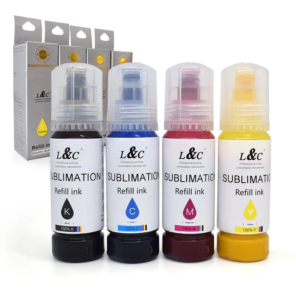 L&C Made in China Sublimation Ink Refill in Bulk Dye Sublimation Ink for epson Inkjet 4720 L220 F9470 L1300 L14150 Sg800 672