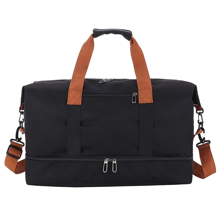 Top Selling Fashion Unisex Duffel Bag & Backpack for Teenager Travel Rectangular Design Oxford Material Zipper Closure