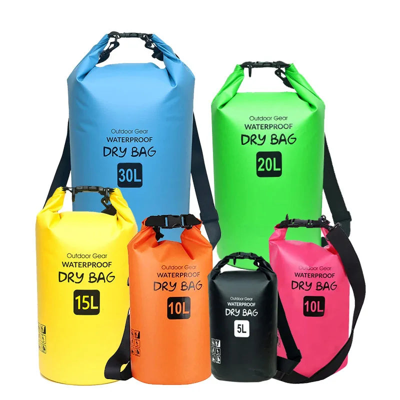 Popular Custom Logo Floating Dry Bag Waterproof Dry Bag Backpack for Hiking Swimming Camping