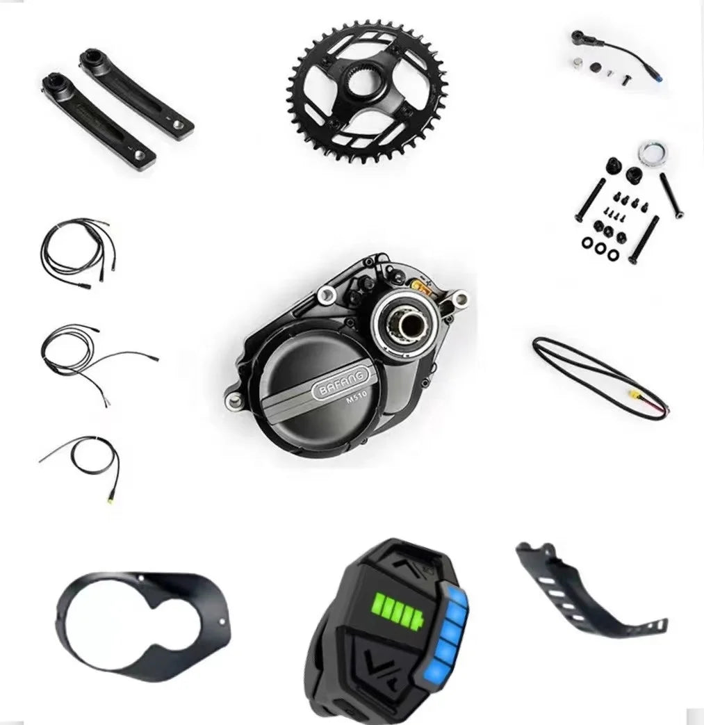 Electric Bike Bafang M510 G522.250C Mid Drive Motor with DPE181 Display