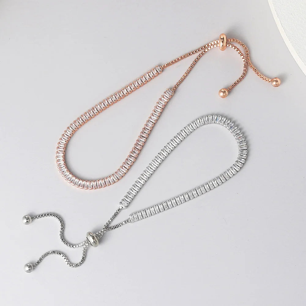 New Style Diamond Gold Plated Bracelet Korean and American Adjustable Bracelet