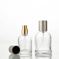 50ml Luxury Perfume Bottles 30ml High End Portable Glass Perfume Bottle Round Thick Bottomed Glass Bottle Spray