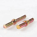 Custom M6 M8 M10 Carbon Steel Inch Zinc Plated Threaded Stud Bolt Double End Double Headed Hanger Bolt