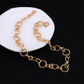 2026 New Arrival Titanium Steel Hip Hop Gold Chain Necklace Cold Style Light Luxury for Anniversaries Classic Style