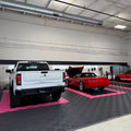 Arlott Removable Interlocking Plastic Floor Tiles Modular Floor Car Showroom Floor