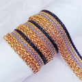 3mm 5mm Chain Necklace Jewelry 18k Simple Gold Chain for Girls Boys Stainless Steel Waterproof Wheat Chain Necklace