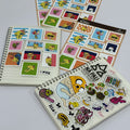 Cost Effective Self-Adhesive Waterproof Decorative Printing Sticker Promotional Kiss Cut Vinyl for Notebook Packaging Labels