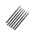 Black Acrylic Nail Liner Brush Extreme Thin Professional Nail Art Brush Pen Set with Nylon Bristles