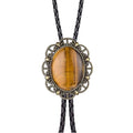 Hamocigia Custom Handmade Fashion Jewelry Stone Western Cowboy Mens Bolo Ties