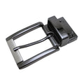 35mm Reversible Pin Belt Buckle Factory Supply Zinc Alloy Rotating Parts Design for Mens Casual Leather Trousers