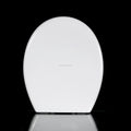 Duroplast Round Shape Toilet Seat and Cover for WC with Push Press Button Quick Release Toilet Lid Cover