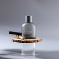 Custom 80ml Oval Shape Glass Perfume Bottle with Pump Sprayer Cap Latest Design Stock Available