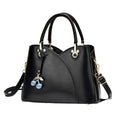 Women's Fashion Simple Large Capacity Single Shoulder Crossbody Handbag with Polyester Lining