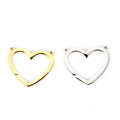 Stainless Steel Infinity Heart Charms DIY Jewelry Pendant for Children for Necklace or Bangle Making