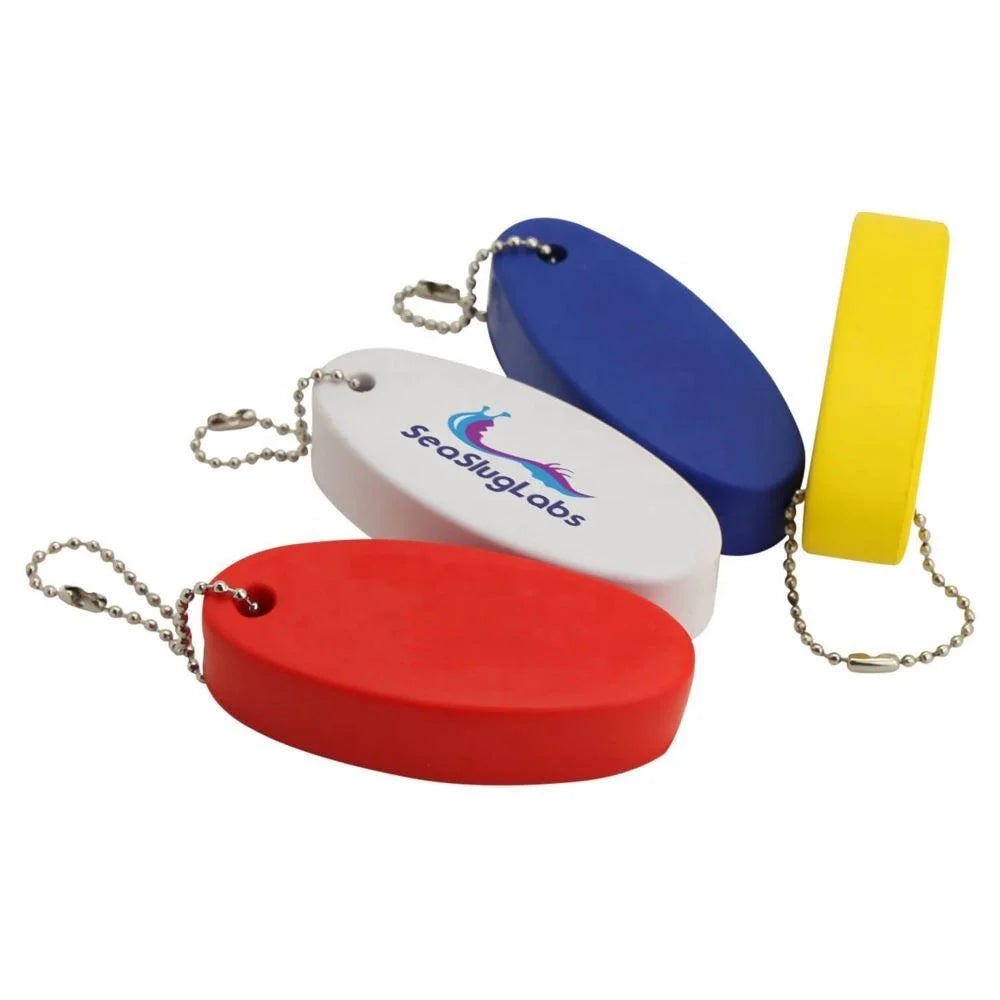 PU Stress Floating Key Ring Custom Logo Promotional Gift SKR006 Stress Relieve Ball Stress Floating Key Ring in Stock