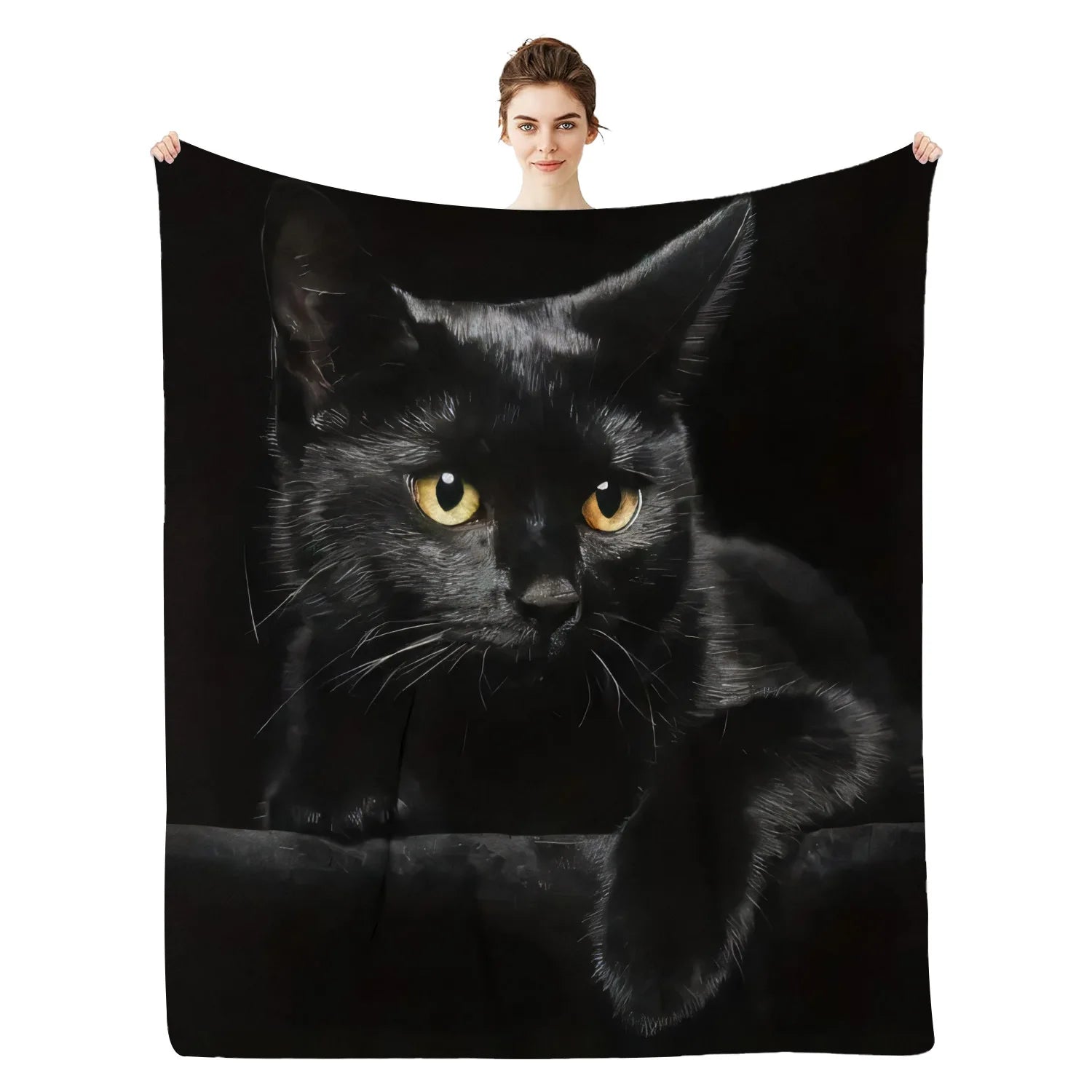 Custom Logo Soft Air Conditioning Blanket Lightweight Camping Flannel Blanket Nap Blanket