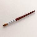 Premium Quality Acrylic Nail Brush 100% Kolinsky Professional Wooden Handle Pure Kolinsky Sable Hair #12 -#20 Nail Acrylic Brush MegaBDM