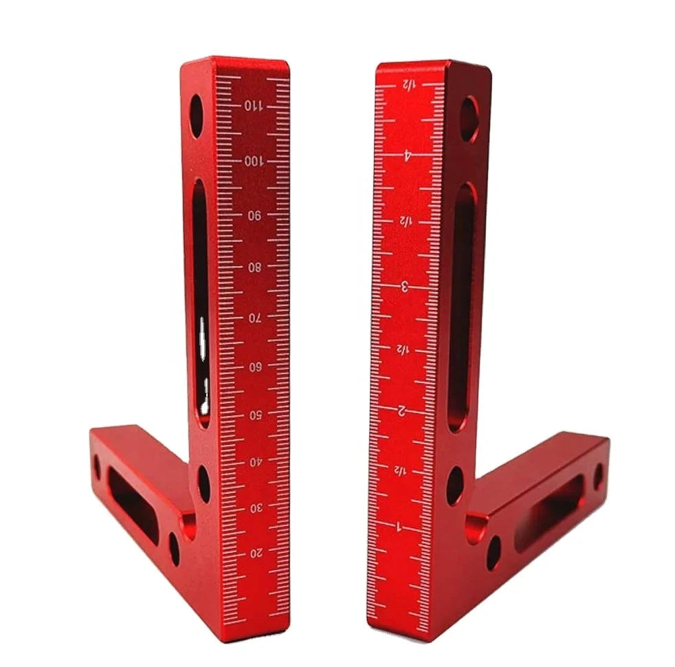 Alloy Woodworking 90 Degree Ruler Tool Right Angle Locator DIY Grade Customized OEM Support