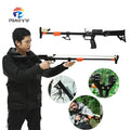 New Retractable Long Slingshot Outdoor Hunting Slingshot Precision Shooting Toy