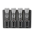 Hot Sales Salon Accessories Plastic Hair Clipper Wall Mount Salon Storage Rack Bracket