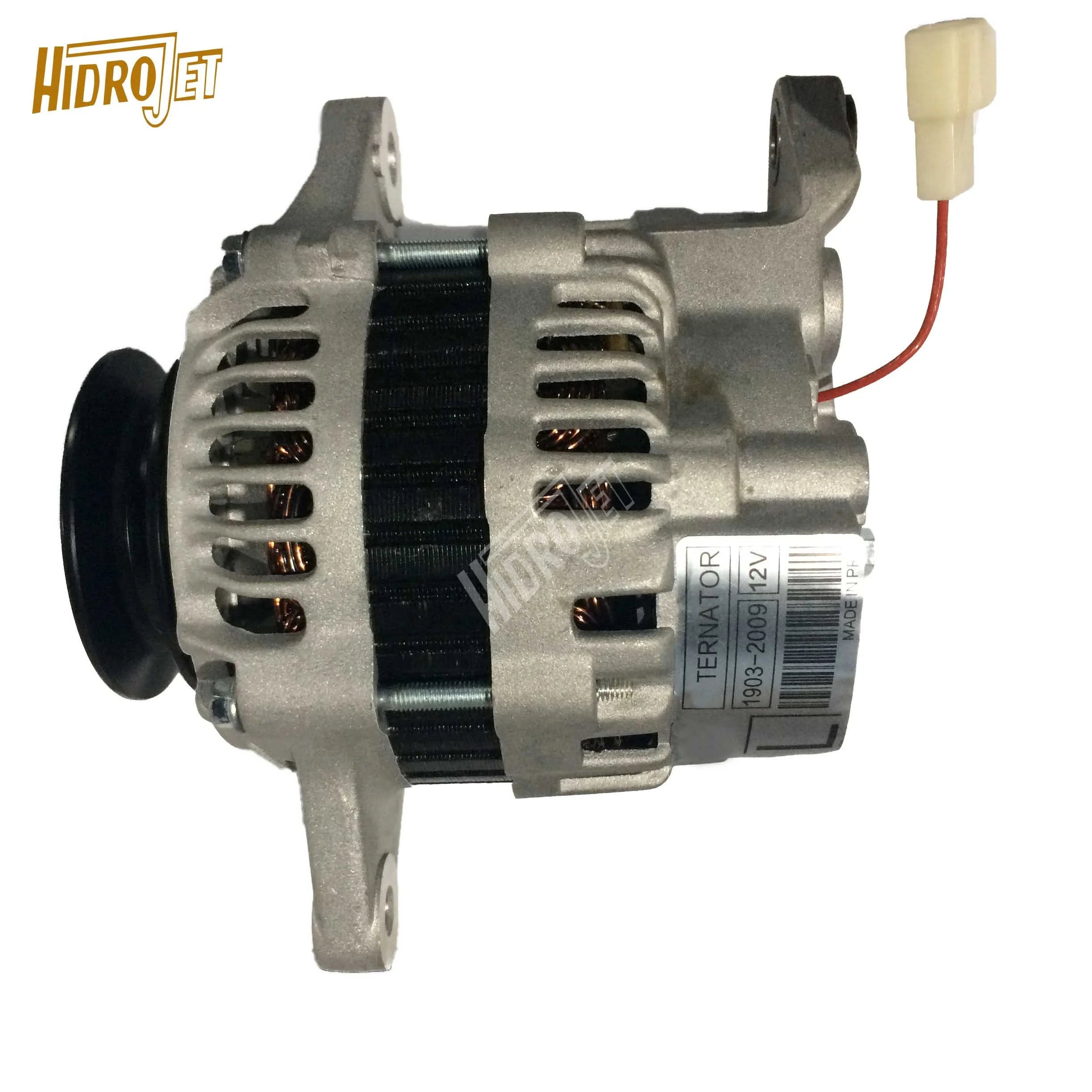 HIDROJET Excavator Parts 12V 50A Alternator  YTM16 32A6800401 Generator for S6S  S4S