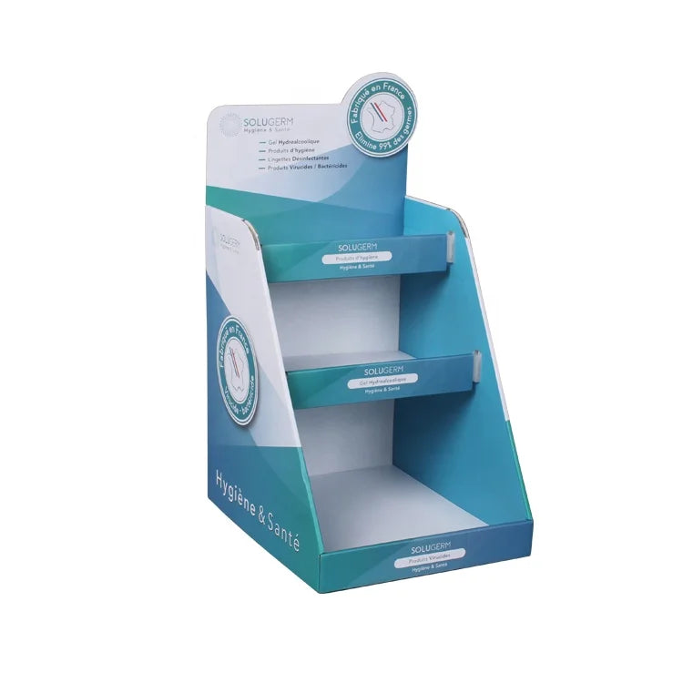 APEX Easy Assembly Pop-up Counter Top Cardboard Display Rack