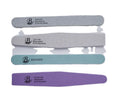 Women's Custom Purple Double Sponge Nails Files Buffers Block 100/180 Baowang Brand OEM/ODM Service Disposable Soft Supplies
