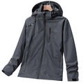 Plus Size Unisex Winter Rain Jacket Men Outdoor Windproof Waterproof Jacket