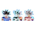 25 Designs Gokued Anime Motion Sticker Manga SSJ Waterproof Decals for Cars 3D Lenticular Decals Laptop Wall Art Home Decor
