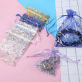 Wholesale Custom Multicolor Organza Hot Stamping Drawstring Bag  Jewelry Storage Bag for  Necklace  Bracelet  Earrings