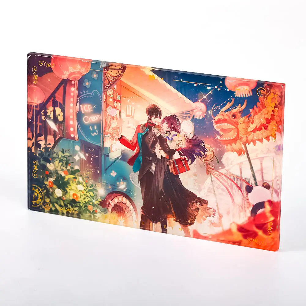 Wholesale OEM Custom Printing Logo Transparent Keychains Standee Clear Acrylic Anime Standee Plastic Promotional Item
