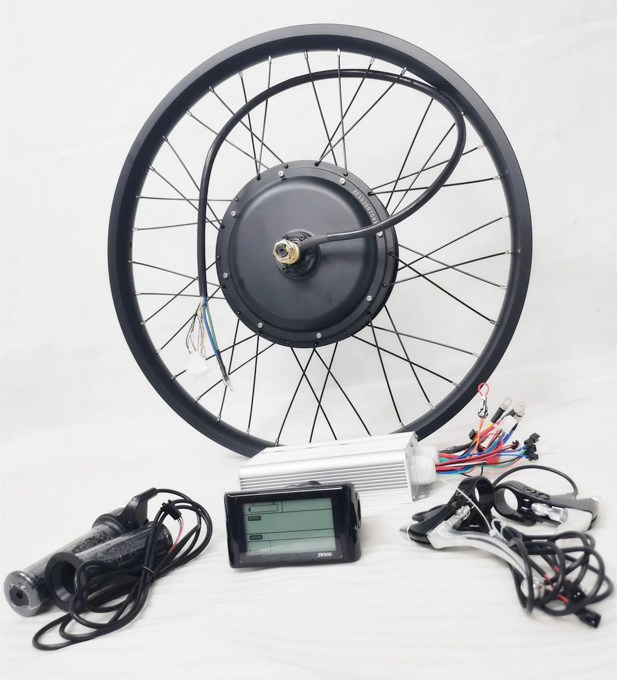 Factory Price DIY 48V2000W Ebike Brushless Hub Motor Electric Bike Conversion Kit 26"27.5"29" with Battery for Snow Bike MegaBDM