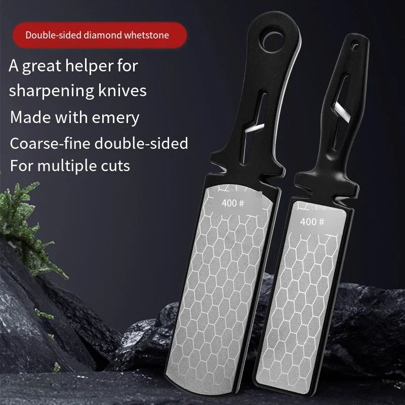 Diamond Sharpener Double Sided Sharpening Quick Multi Functional Blade Sharpening Scissors Knife Sharpening Stone
