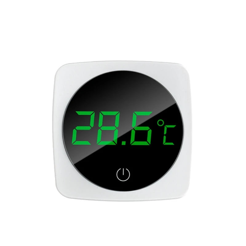 Aquarium Self-Adhesive Digital Thermometer Large Screen LCD Monitor 0-60 Terrarium Temperature Meter Made of Durable Plastic