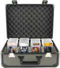 Sports Trading Card Case Waterproof and Shockproof Storage Box with OEM Support Featuring PVC EVA Metal Materials