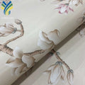 YKEAX 322 Custom Printed Modern Vintage Floral Design 3D Wall Wallpaper Glitter Fabric Moisture-Proof Waterproof for Bedrooms