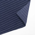 Factory price 82% cotton 14% polyester 4% spandex stripe stretch denim jean fabric for children jeans